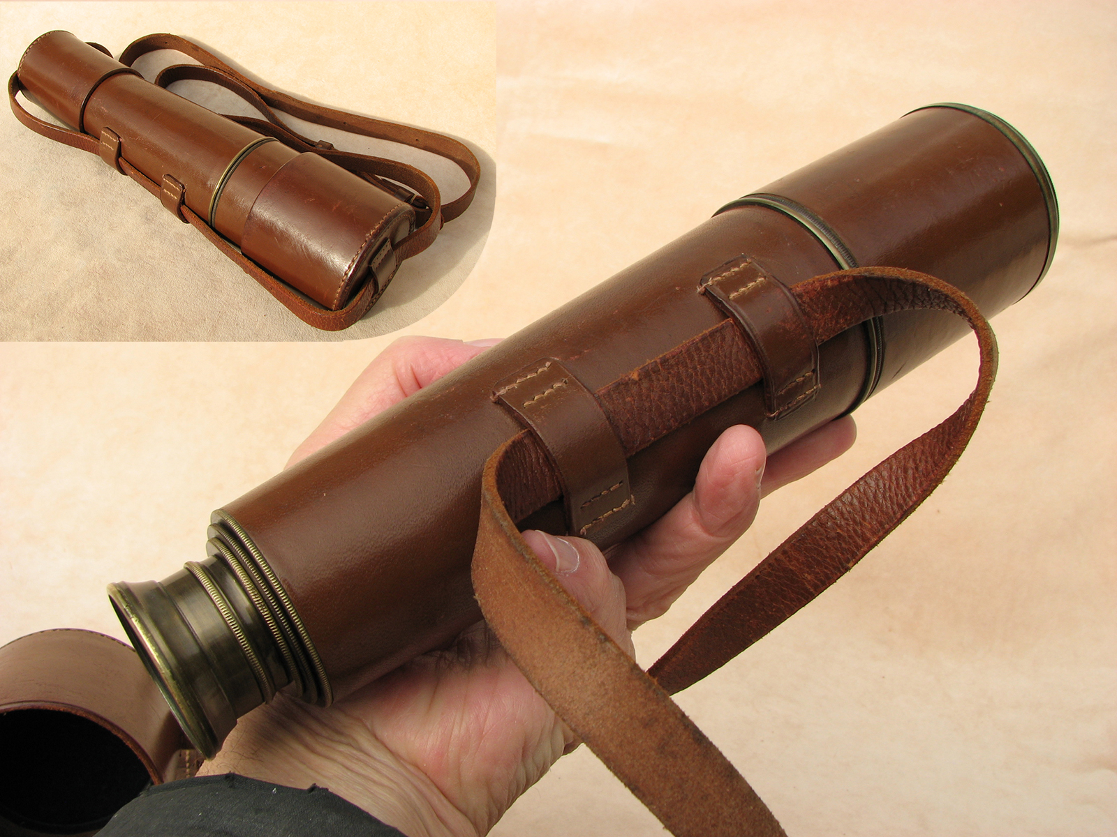 Broadhurst Clarkson 3 draw Pancratic Tourist model field telescope to 40x magnification